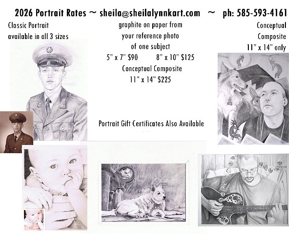 2026 Commissioned Portrait Rates