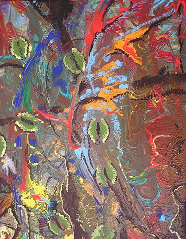 sheila kalkbrenner abstract paintings, sheilalynnkart, 