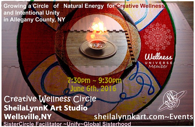 Global Unity, Wellness, Wellsville NY, Creative Wellness, Sistership Circle