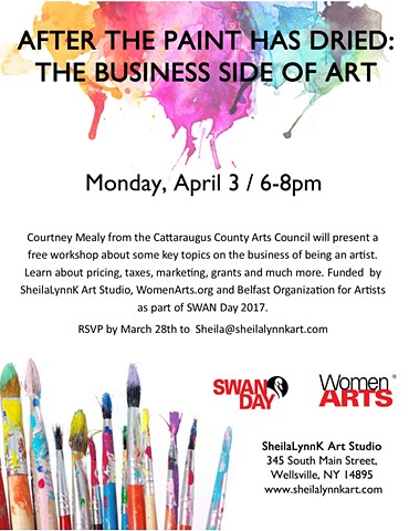Swan Day, Women Arts, Art Business, 