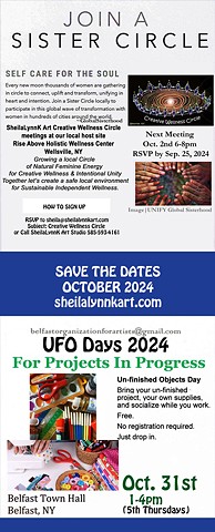 SAVE THE DATES October 2024