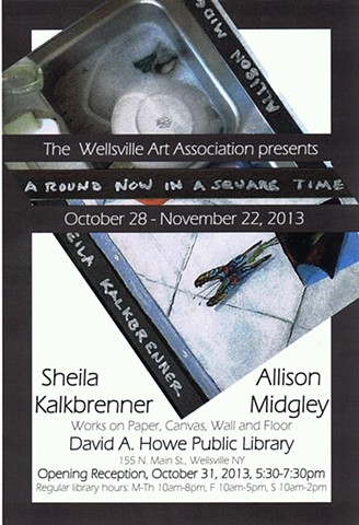 sheilalynnk art studio, art show, sheila l. kalkbrenner, wellsville ny, wellsville art show