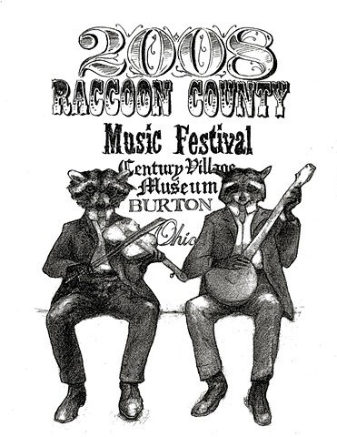 Raccoon County Music Festival T-shirt