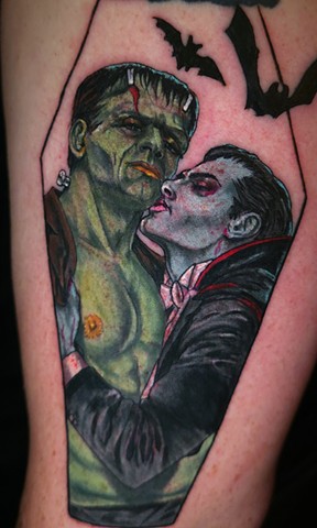 Draculaa nd Frankensien's monter in love