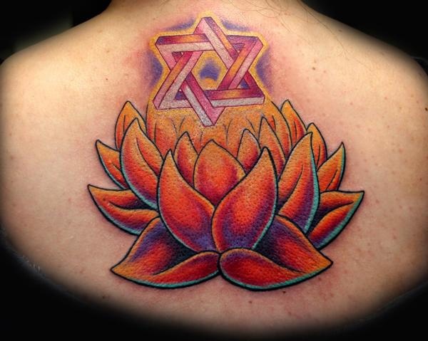 Blooming Lotus by Tiffany Garcia Tattoo Artist Original Custom Tattoos located in Long Beach, Huntington Beach, Carson, Palos Verdes, Los Angeles, West Hollywood, Pacific Coast Highway and surrounding areas in Southern California.
