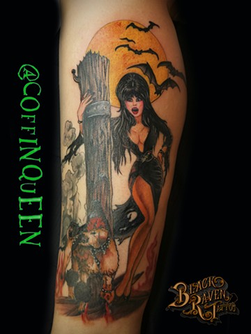 The Queen of Halloween, mistress of the dark, ELVIRA