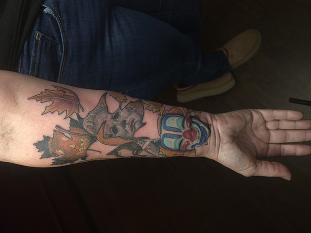 Halloween the movie tattoo