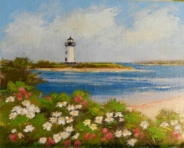 Edgartown Light from Chappy
