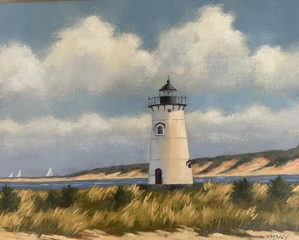 Edgartown Light/View of Chappy