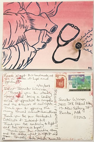 Smulovitz, Handmade Postcards of Hope: Postcard 27