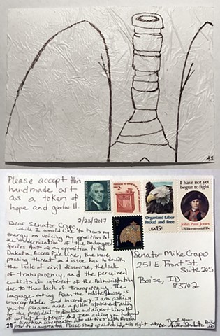Smulovitz, Handmade Postcards of Hope: Postcard 28