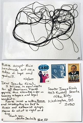 Smulovitz, Handmade Postcards of Hope: Postcard 12
