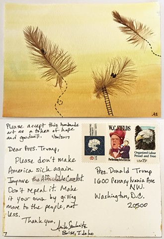 Smulovitz, Handmade Postcards of Hope: Postcard 7