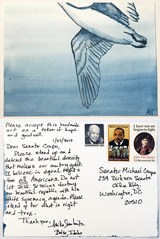 Smulovitz, Handmade Postcards of Hope: Postcard 5