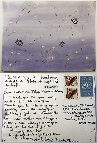 Smulovitz, Handmade Postcards of Hope: Postcard 17