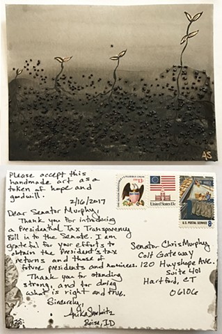 Smulovitz, Handmade Postcards of Hope: Postcard 22