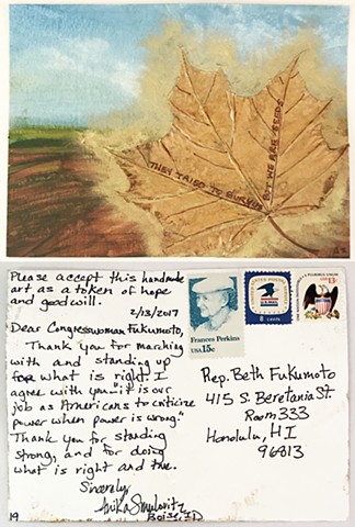 Smulovitz, Handmade Postcards of Hope: Postcard 19