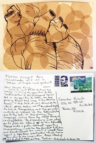 Smulovitz, Handmade Postcards of Hope: Postcard 29