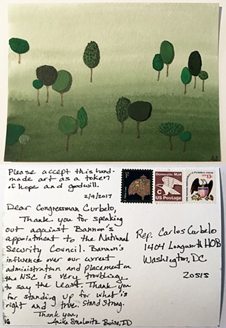 Smulovitz, Handmade Postcards of Hope: Postcard 16