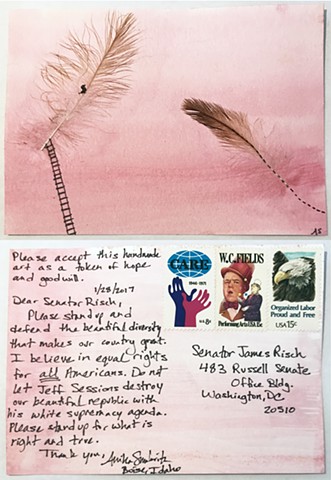 Smulovitz, Handmade Postcards of Hope: Postcard 6