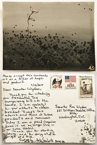 Smulovitz, Handmade Postcards of Hope: Postcard 21