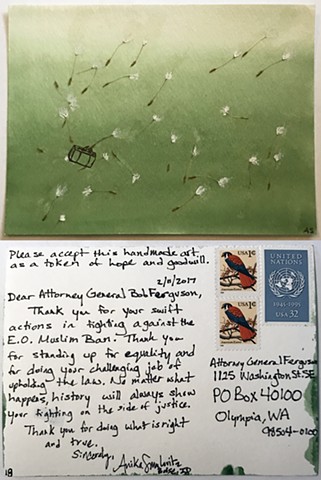 Smulovitz, Handmade Postcards of Hope: Postcard 18