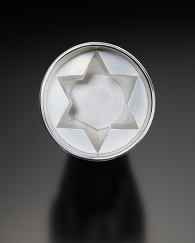 In Fred's Honor (kiddush cup; interior)