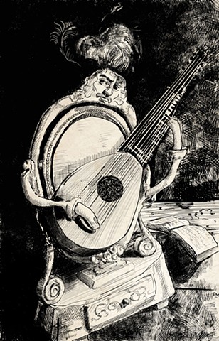 Pretty Beastly - the guitar player 