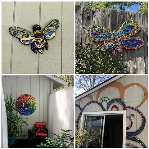 Learn how to design a mosaic, and cut and shape tessera like ceramic and glass tiles