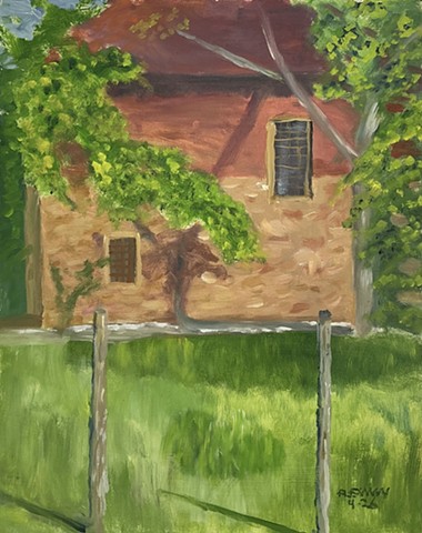 The Grainery in afternoon light