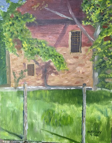 The Grainery in afternoon light