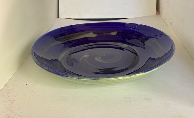 Large Blue Bowl