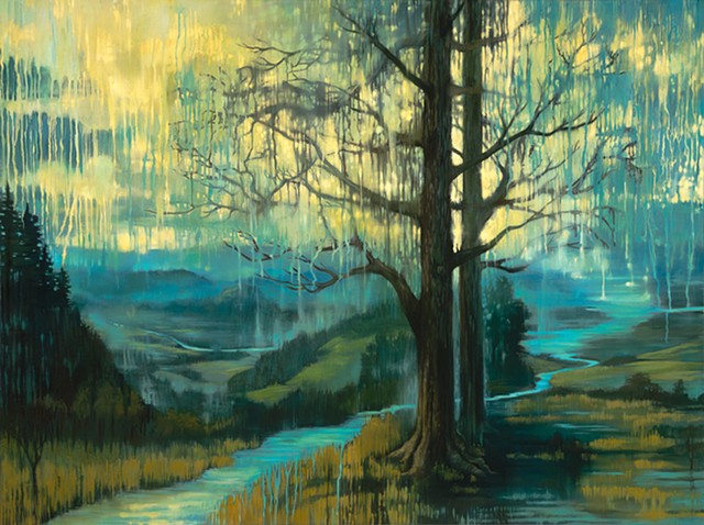 "Veiled Trees"   -SOLD-