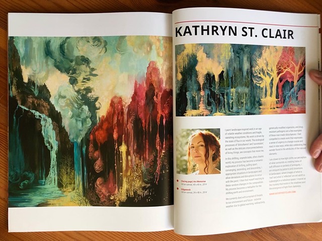 Kathryn St. Clair Featured in 50 Contemporary Artists Publication from Art Voices Books