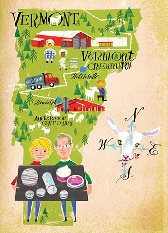 Vermont Creamery Holiday Card