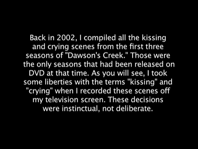 Kissing and Crying