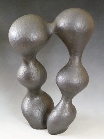 contemporary, abstract ceramic sculpture