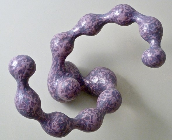 Purple Wall Sculpture