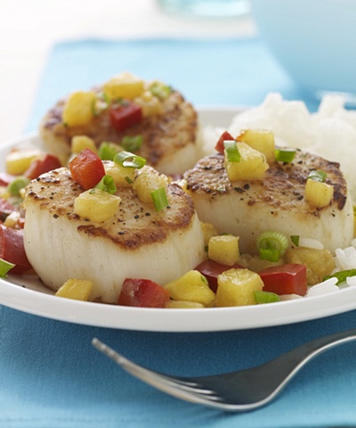 Scallops from Cooking Light Fresh Food Fast