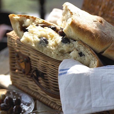 Black Olive Bread from A Passion for Everyday Baking with Marcy Goldman
