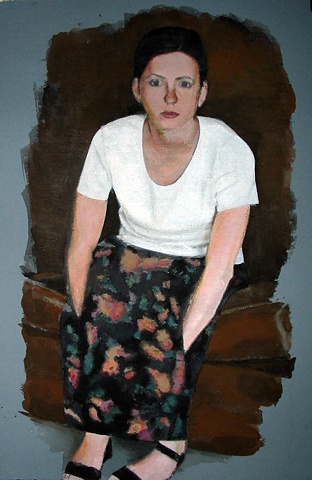 Woman On Couch 1 Study