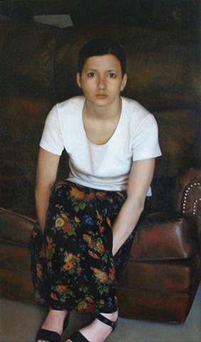 Woman On A Couch