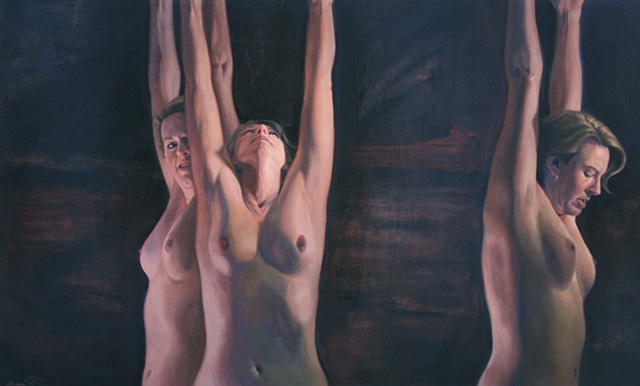 figurative, nude, oil painting, 