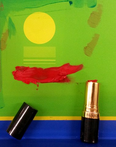Donated Material Prints - Lipstick