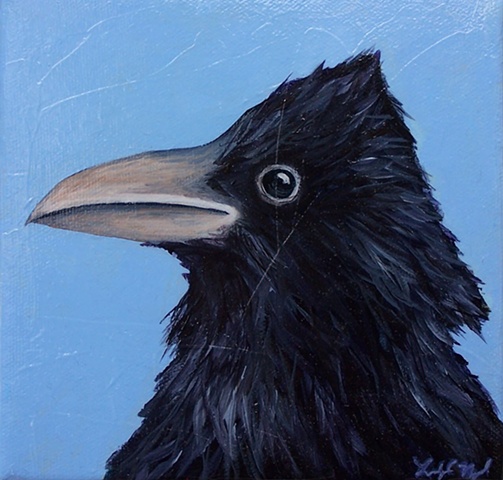 Raven Portrait #6