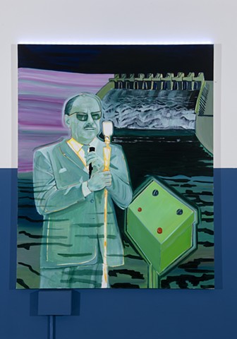 Ayub Khan at the Mangla Dam Inauguration Ceremony