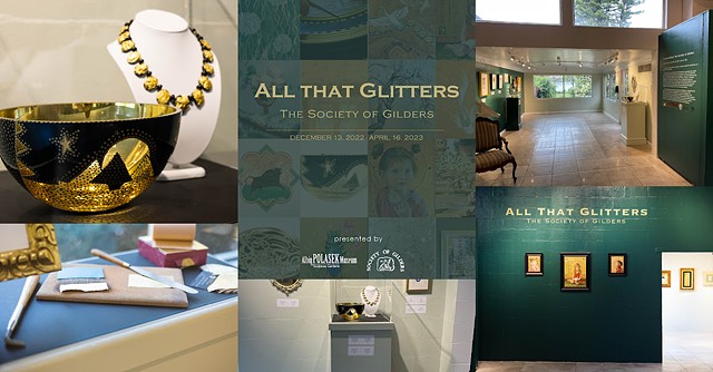 "All That Glitters" - Society of Gilders - Polasek Museum, Winter Park, FL 