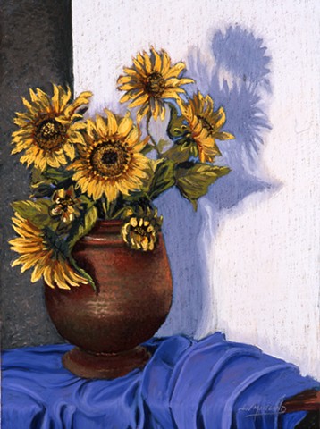 Still Life with Sunflowers