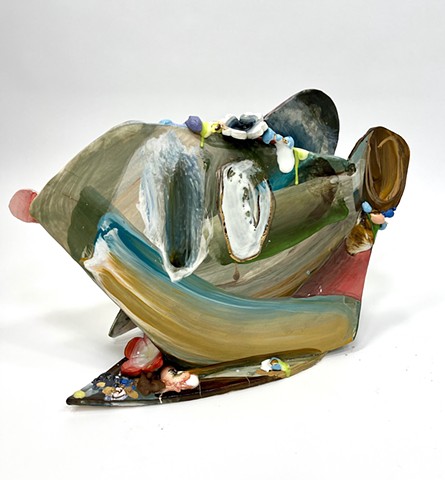 green cosmic dog double vessel view 7 