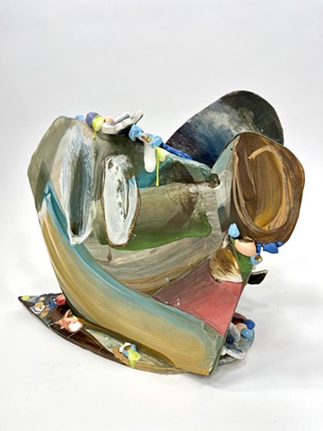 green cosmic dog double vessel view 6